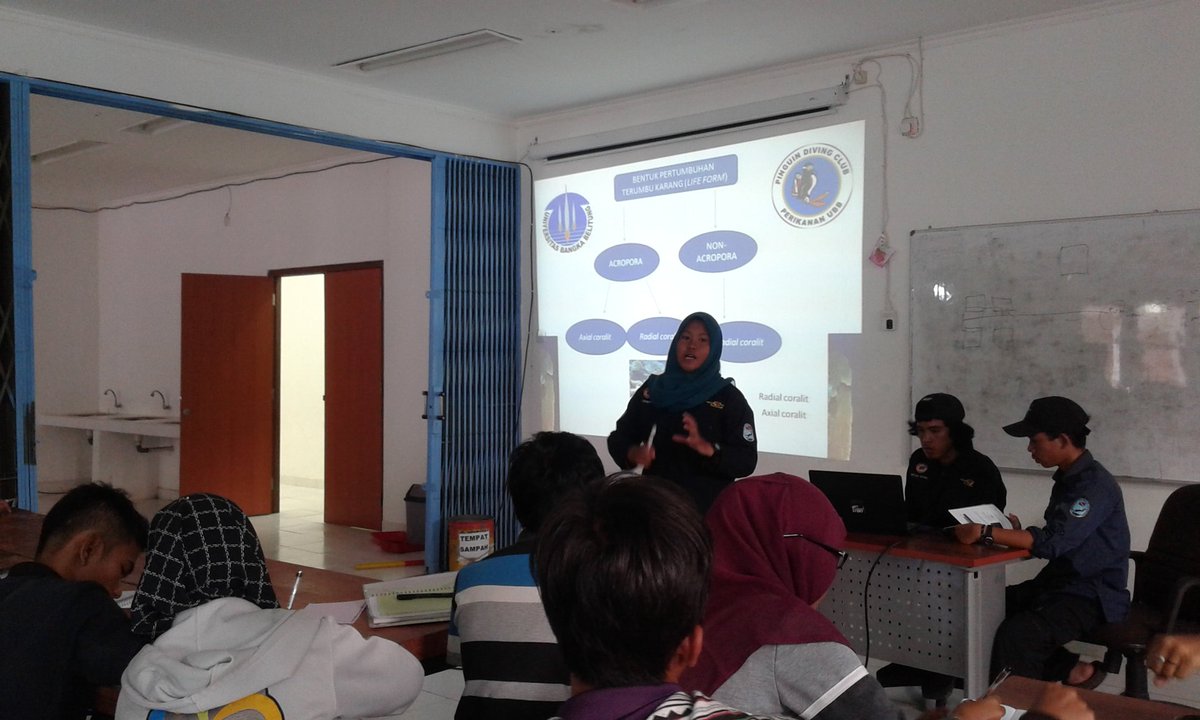 Pembekalan materi IV : Coral Reef 🌊 by Susi Susilawati dan Nursyah Putra 👌