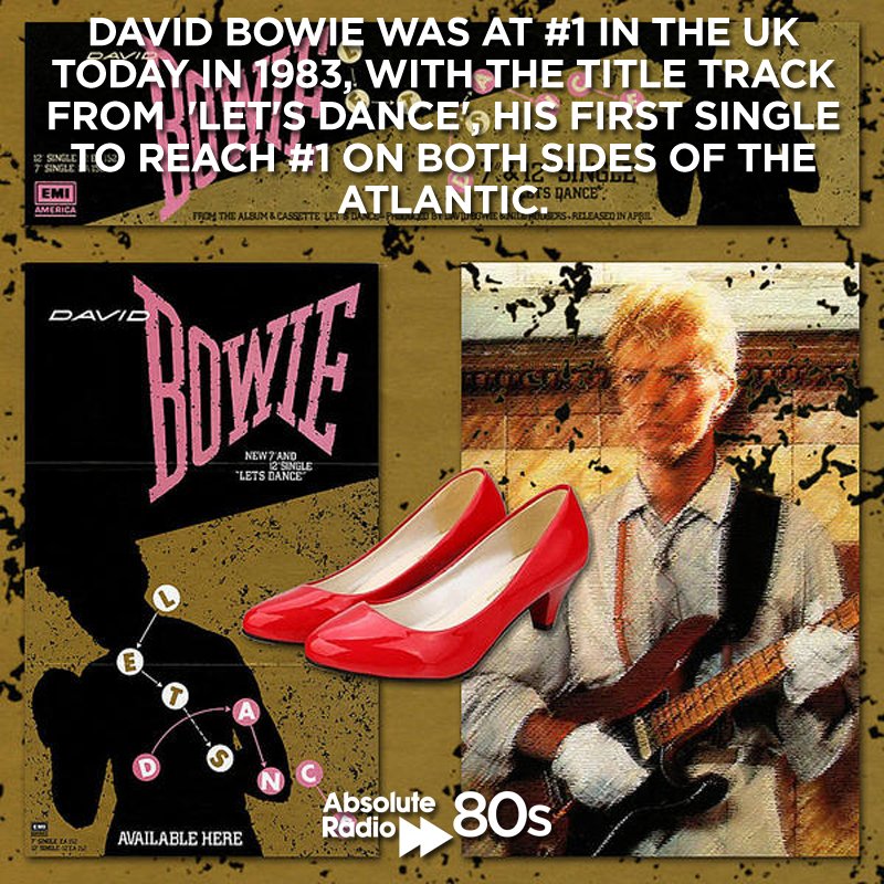 Absolute80s's tweet image. Today (and every day) is the perfect day to put on your red shoes and dance the blues...r.i.p. @DavidBowieReal