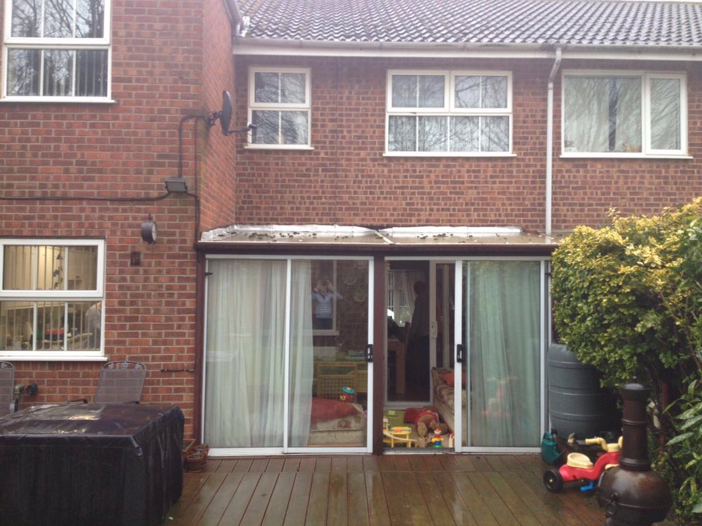 Concept2013's tweet image. Out with the old, and in with the new.......#conservatory #extension #Peterborough