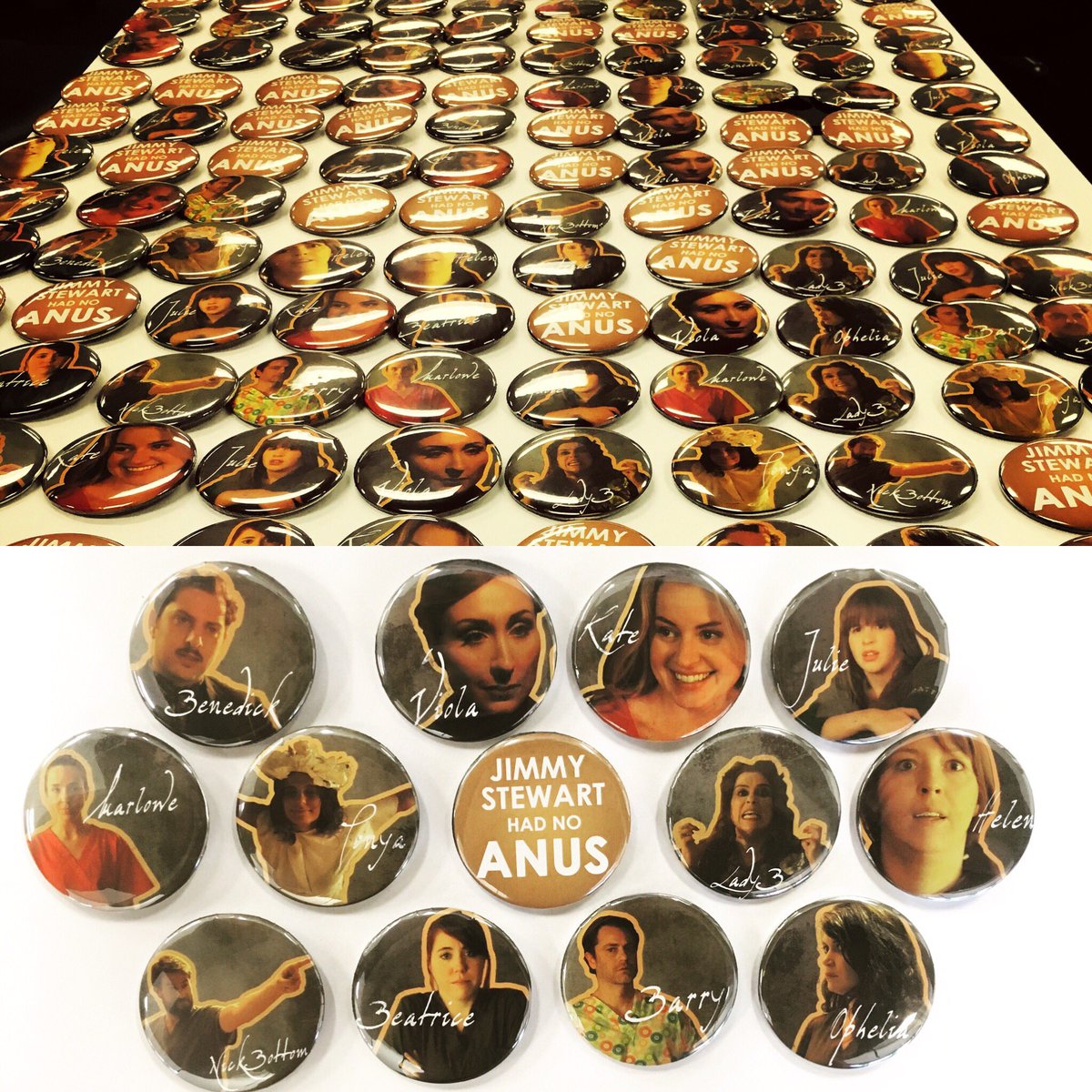 MaidsofMadness's tweet photo. Collect them all! #swag #filmfestival #abqfilmx #shakespeare400 #indiefilm #gomaids https://t.co/SeUW1CZaRo