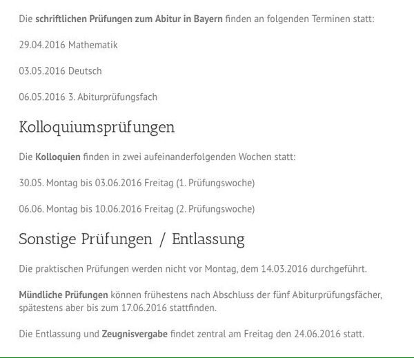 Asg News Abitur 16 Bayern Abiturienten Asg News Terminvorschau Ohne Gewahr T Co Izg6miqghq