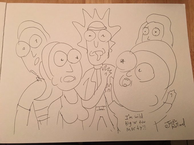 Watch Rick and Morty's leaked NSFW photo on TwXstars