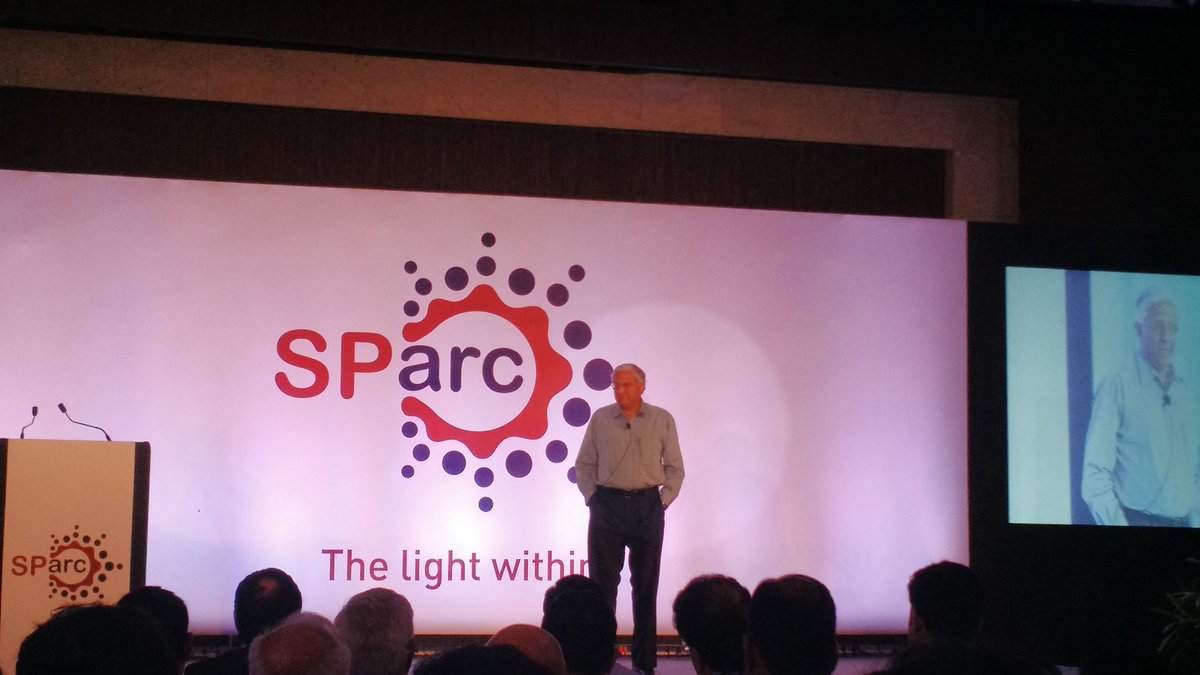 SPJIMR's tweet photo. Mr R Gopalakrishnan, Director Tata Sons, talks about the costliest MBA program of his life. #SParcTalks https://t.co/uETdWd908Q