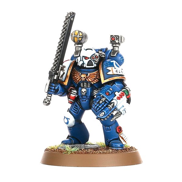 ▶︎Space Marine Company Command このボックスでコマンダー