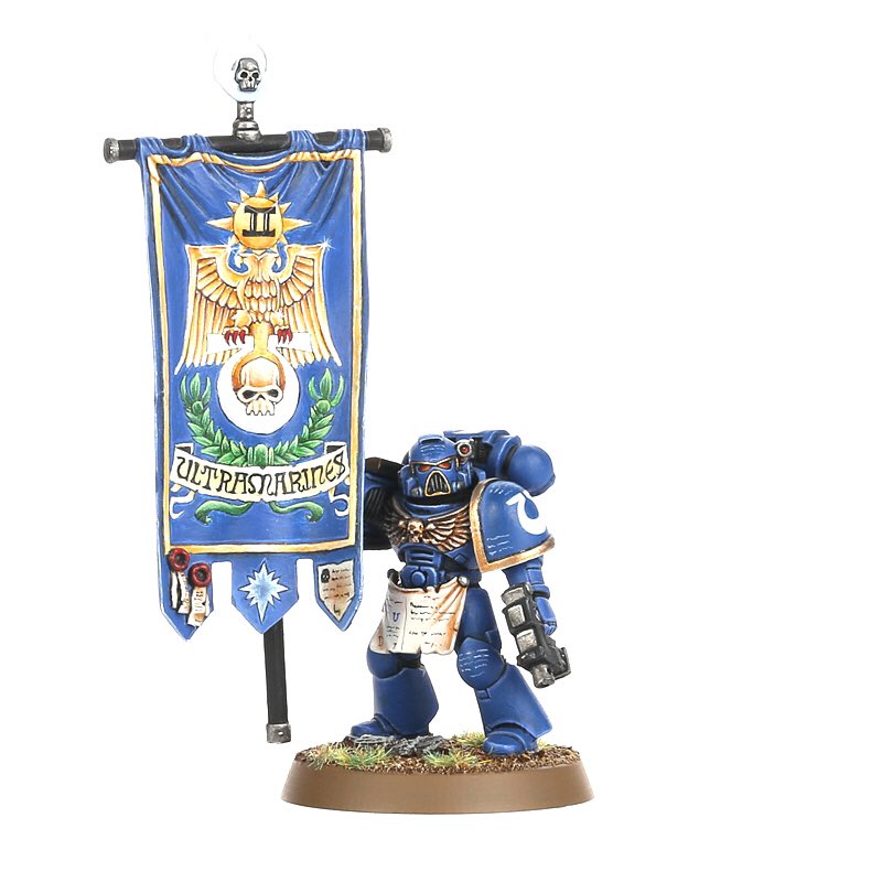 ▶︎Space Marine Company Command このボックスでコマンダー