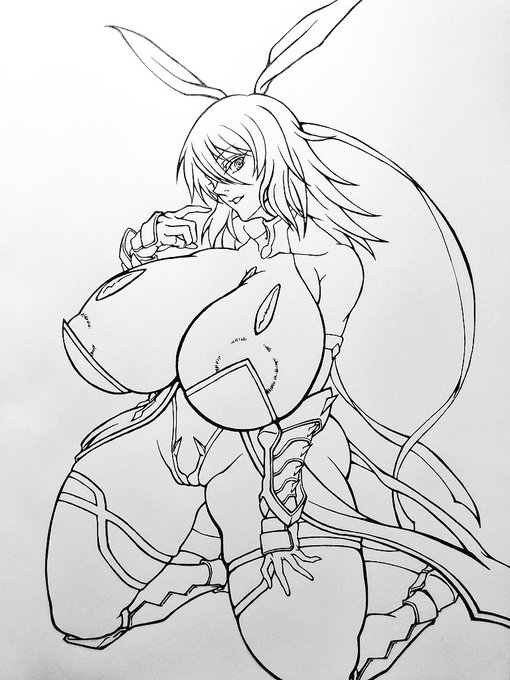 さくら以外の対魔忍ちゃんと描いたの初めて 