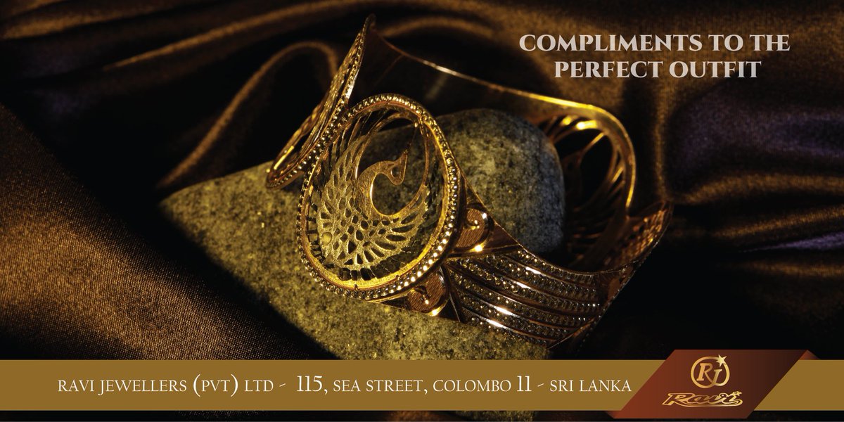 ravi_jewellers's tweet photo. Compliments to the perfect outfit - Peacock Design Gold #CuffBracelet'
#GoldJewellery #CuffBangle #ExquisiteJewels https://t.co/H6rq1c8pqb