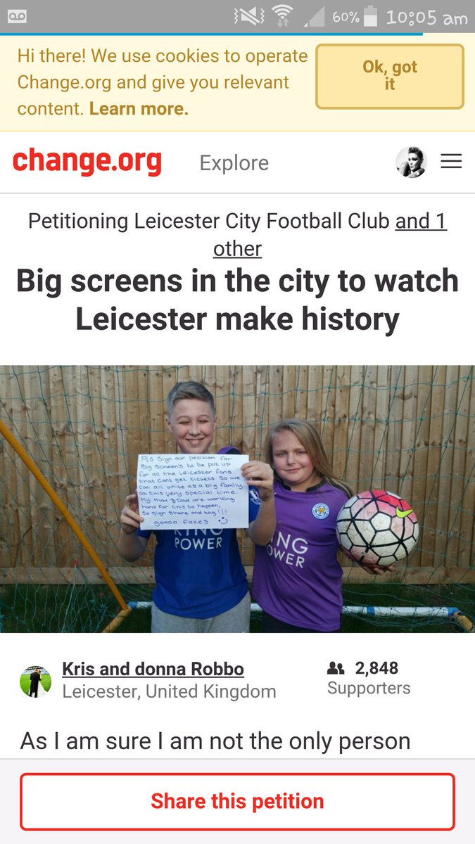 donnarobbo's tweet photo. @SoccerAM .. can you mention our petition for big screens to be placed for all the fans that cant get tickets ty https://t.co/gAVqe1fk75