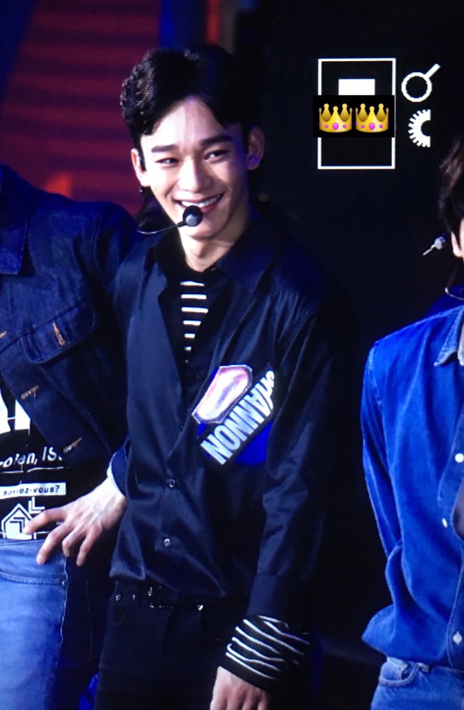king_son_9192's tweet photo. 160409 음악풍운방 #CHEN https://t.co/G7VTwU6rJc