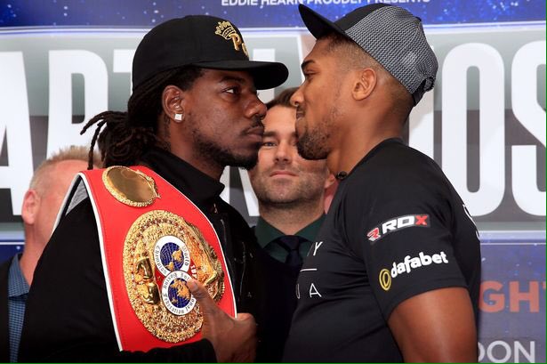 WestonCream's tweet photo. Order 6 boxes and if Joshua beats Martin tonight then get a free box on us.

You must LIKE this to claim your box! https://t.co/lEteri8d0h