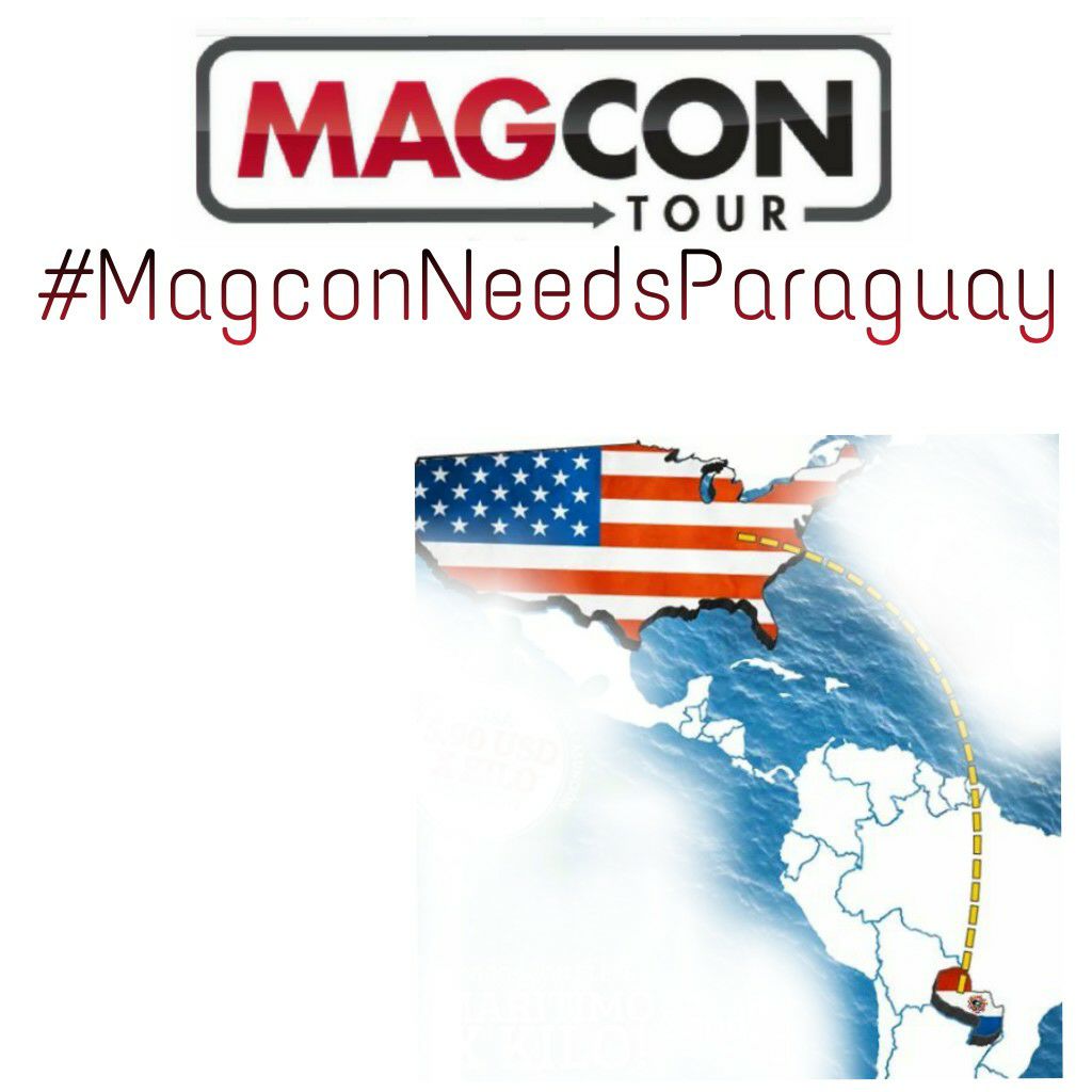 dianaesteche1's tweet photo. Promocionando a Paraguay en #MagconBoston @G5pro @BartBordelon #ParaguayneedsMagcon @HugoGaona https://t.co/obT9LGCBpd