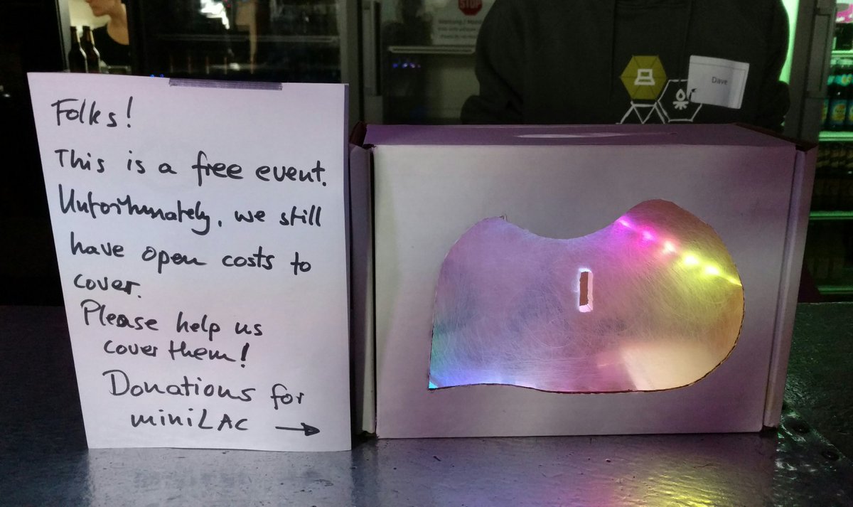 LAudioBerlin's tweet photo. Don't forget to donate (large or small) to #miniLAC if you can - a few hundred € still required to cover event costs https://t.co/FZYinqlRwf