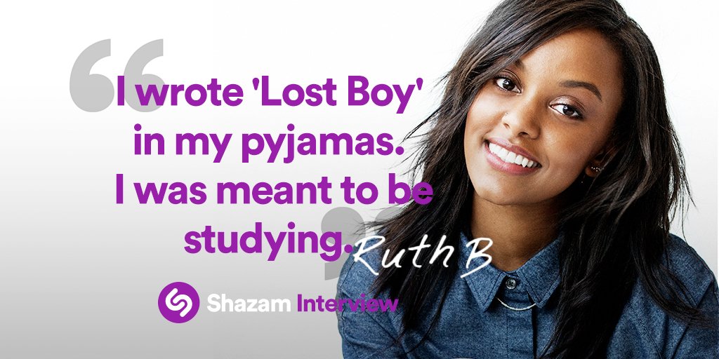 Shazam's tweet photo. Watch our EXCLUSIVE new #ShazamInterview with the lovely @itsruthb, only on #Shazam. https://t.co/tXgMVZCi70 https://t.co/ZecFjcrFEp