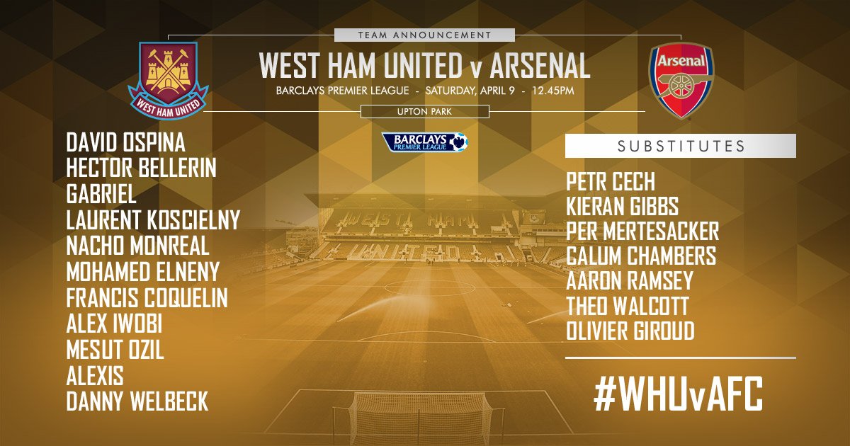 West Ham vs Arsenal CfmEw3vWsAEkASN