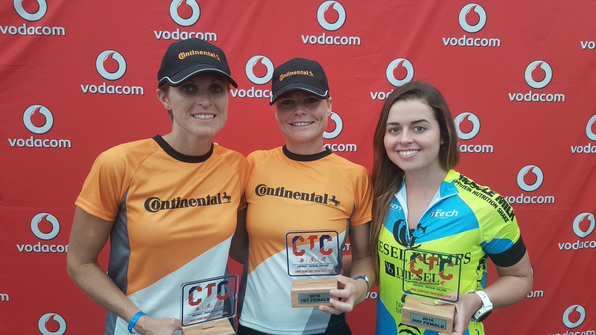 Your ladies CTC podium for today. Awesome racing!   cc @ContinentalSA <a href="/32Gi/">32Gi®</a> <a href="/lizabright02/">☆ lιzα kingston ☆</a> <a href="/Peter_32Gi_PE/">Peter Meyer</a>