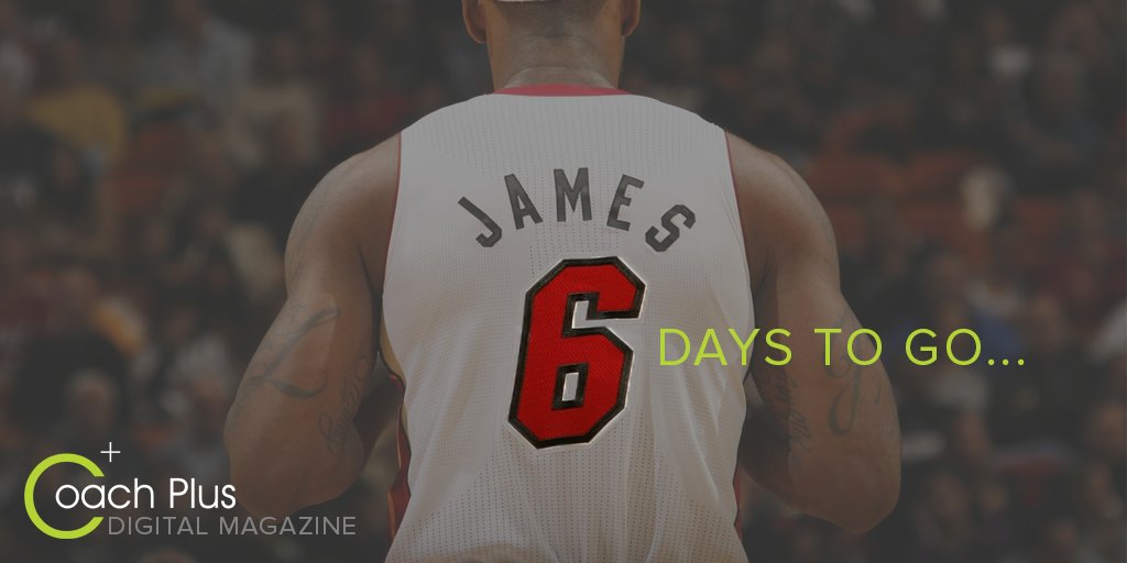 _CoachPlus's tweet photo. 6 days to go...
https://t.co/MRe99LE3Ol
15.04.2016
#CoachPlusDigitalMagazine https://t.co/AvcoGXeR6K