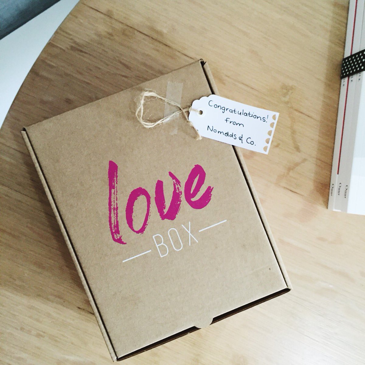 Thanks @NomadsandCo for a great breakfast. We're so pleased we won the <a href="/CounterLove/">ellee 🪽</a> give away #jbb