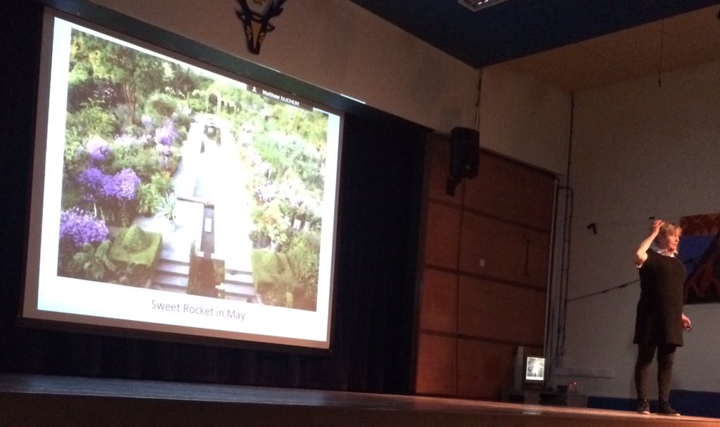 Helen Dillon;"there are less available plants,less variety than 10yrsago-thank goodness for specialist nurseries"