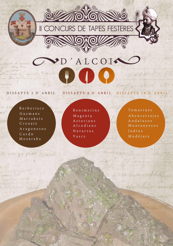 Concurs de tapes festeres #Alcoi  <a href="/ykeagoyo/">ykeago</a> @ac_samarita <a href="/costablancaorg/">Turismo Costa Blanca</a>