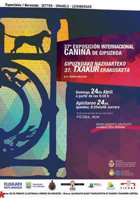 Rsceoficial's tweet photo. 24 Abril Exposición Internacional Irún https://t.co/er0kTuxI9Y #cac #cacib Atención: Expo clasificatoria #Crufts https://t.co/eAgypmqLIT