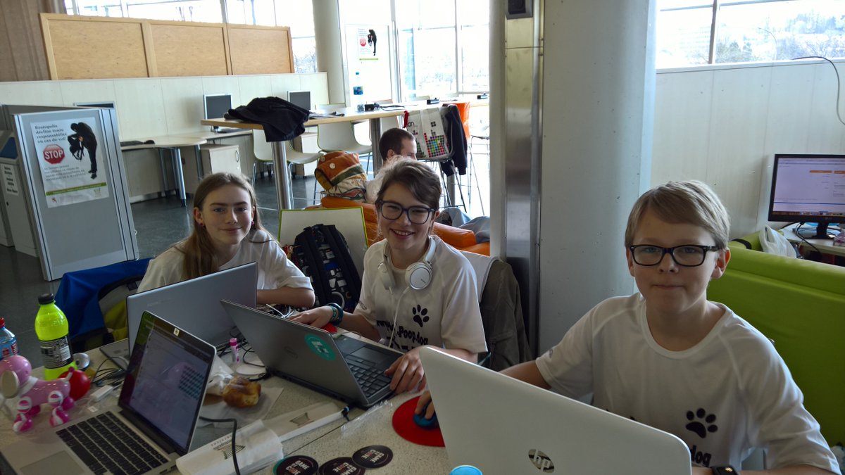 DavidHernie's tweet image. Our future is bright The youngest #gameofcode hackathon
team is trying to make our life easier.. /cc @msdevbelux