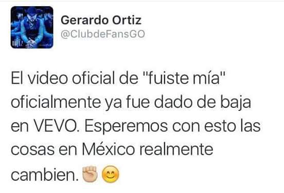 rosely_vd's tweet photo. Aja como si dando de vaja un video fuera a cambiar todo.. #adondevamosaparar 😠😡 #YoConGO @gerardoortiznet https://t.co/F4TesJreoN
