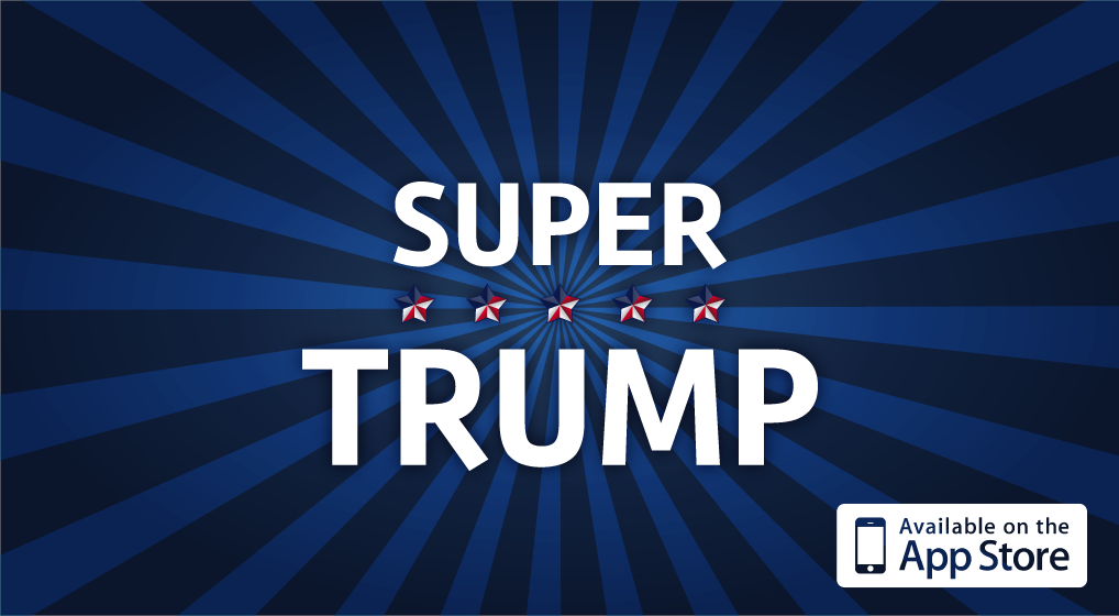 realSuperTrump's tweet photo. Hey! #SuperTrump for #iOS released! Get it for free and support #Trump2016 #mobilegames https://t.co/hCGVspoZz0 https://t.co/RahkgRA2WD