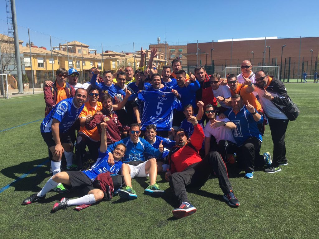 MELILLAAAA!!!CAMPEONES CAMPEONES CAMPEONES! 🏆Muy GRANDE este EQUIPO⚽️!sois unos CRACKS! GRANDEES VA POR TI! <a href="/IAM_80/">Iusef A.M.</a>