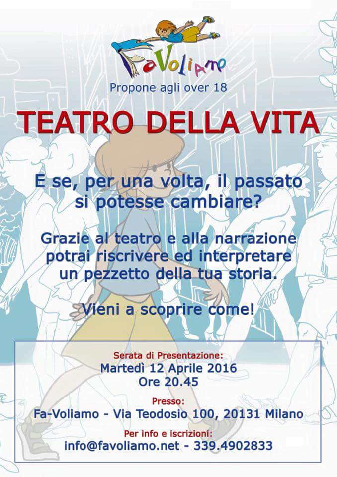 Davvero credete ancora che il passato non si possa cambiare? #teatroepsicologia