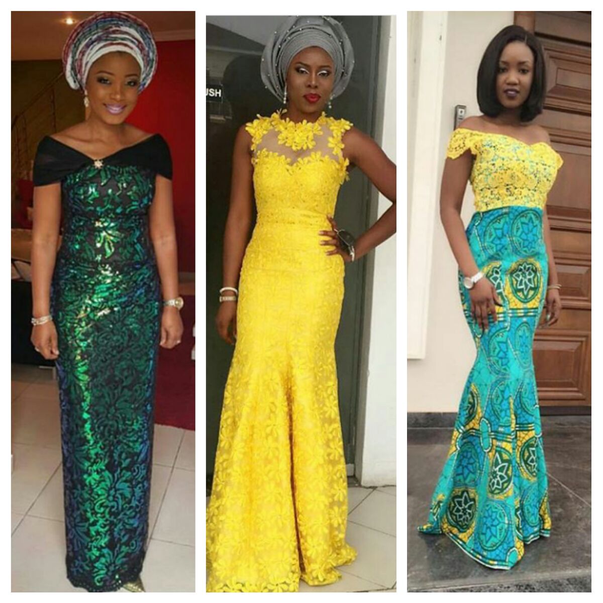 KongaPay's tweet image. These are some beautiful designs to inspire your outfits for your next event!  Which is your favourite? #YuStyle #RT