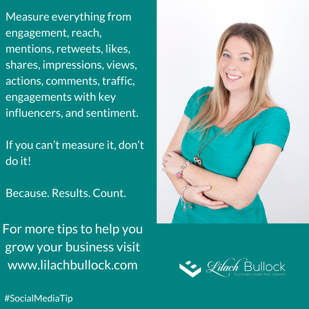 lilachbullock's tweet photo. Measure, Measure, Measure!  #socialmedia #tip https://t.co/GwTAD4whU4