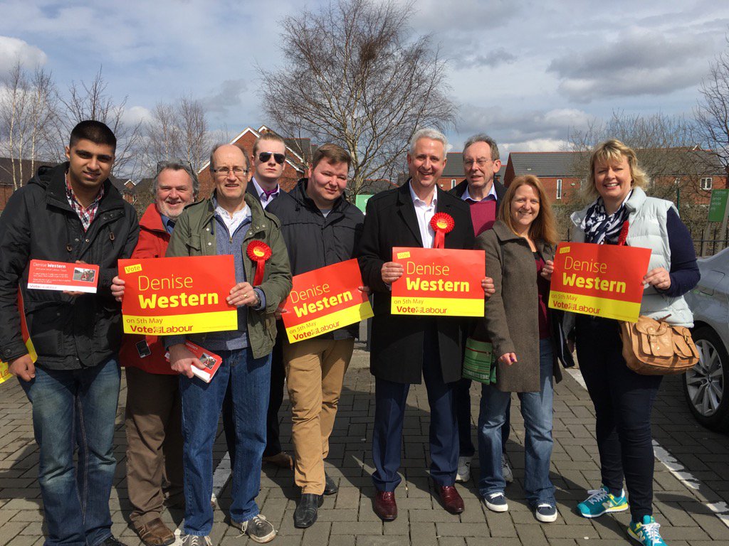 Huge support for <a href="/DeniseWestern/">Denise Western</a> in Broadheath