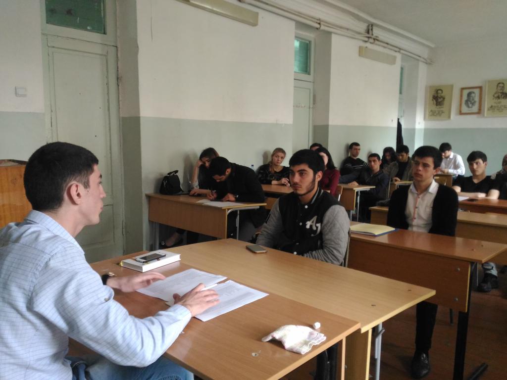 В стенах #ДГУ проходит собрание Корпуса общественных наблюдателей ЕГЭ по РД.  #АСОДагестан #ЕГЭ2016