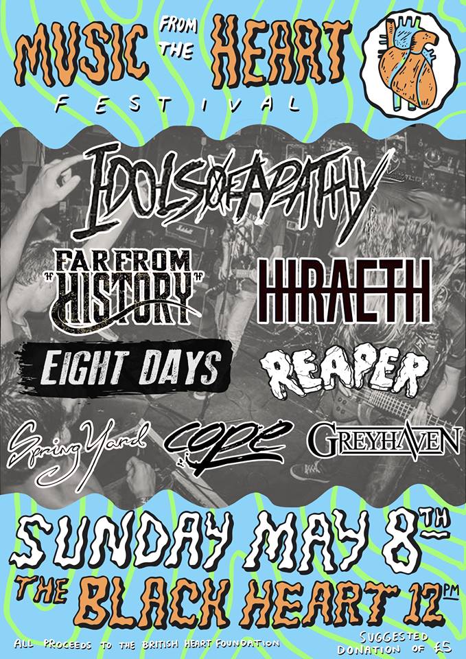 MFTH2016's tweet photo. Who checked out our band announcement yesterday? @IdolsOfApathy @FarFromHistory #Hiraeth #MusicFromTheHeart https://t.co/1BsFbX9HyX