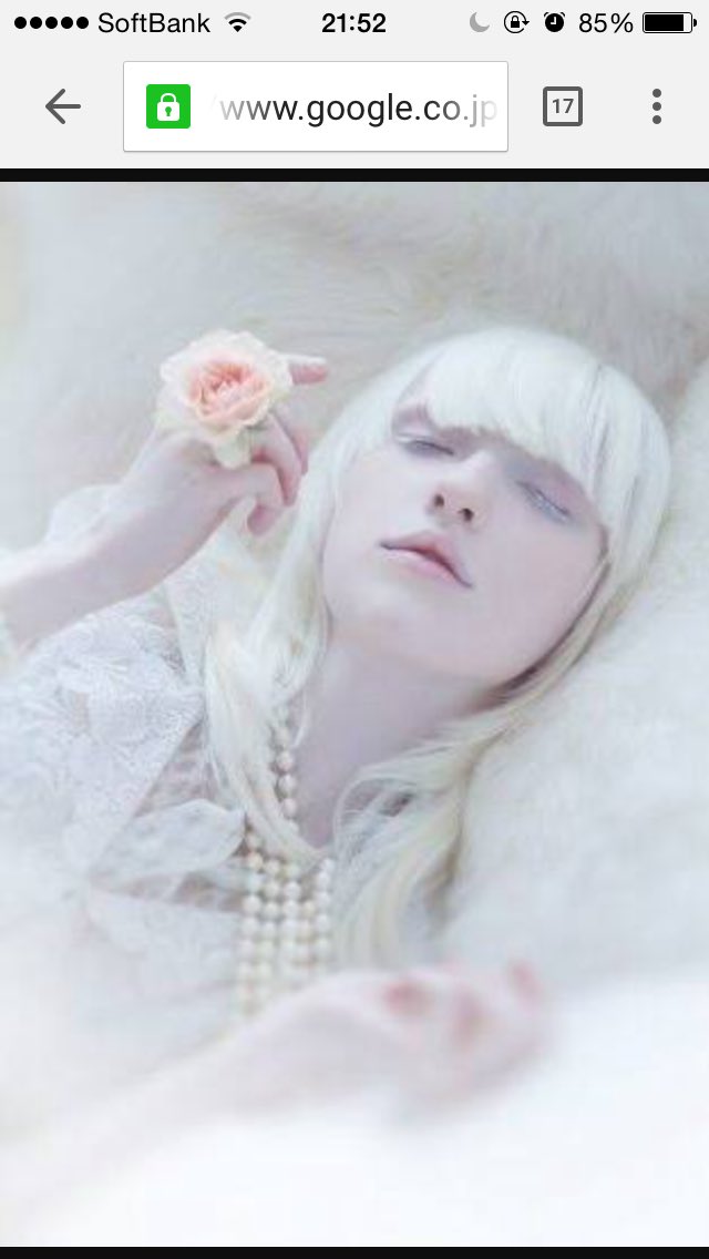 眠り 好きな芸能人は特にいないけど外国のアルビノのモデルの人綺麗だよな T Co Oland5gpm3 Twitter