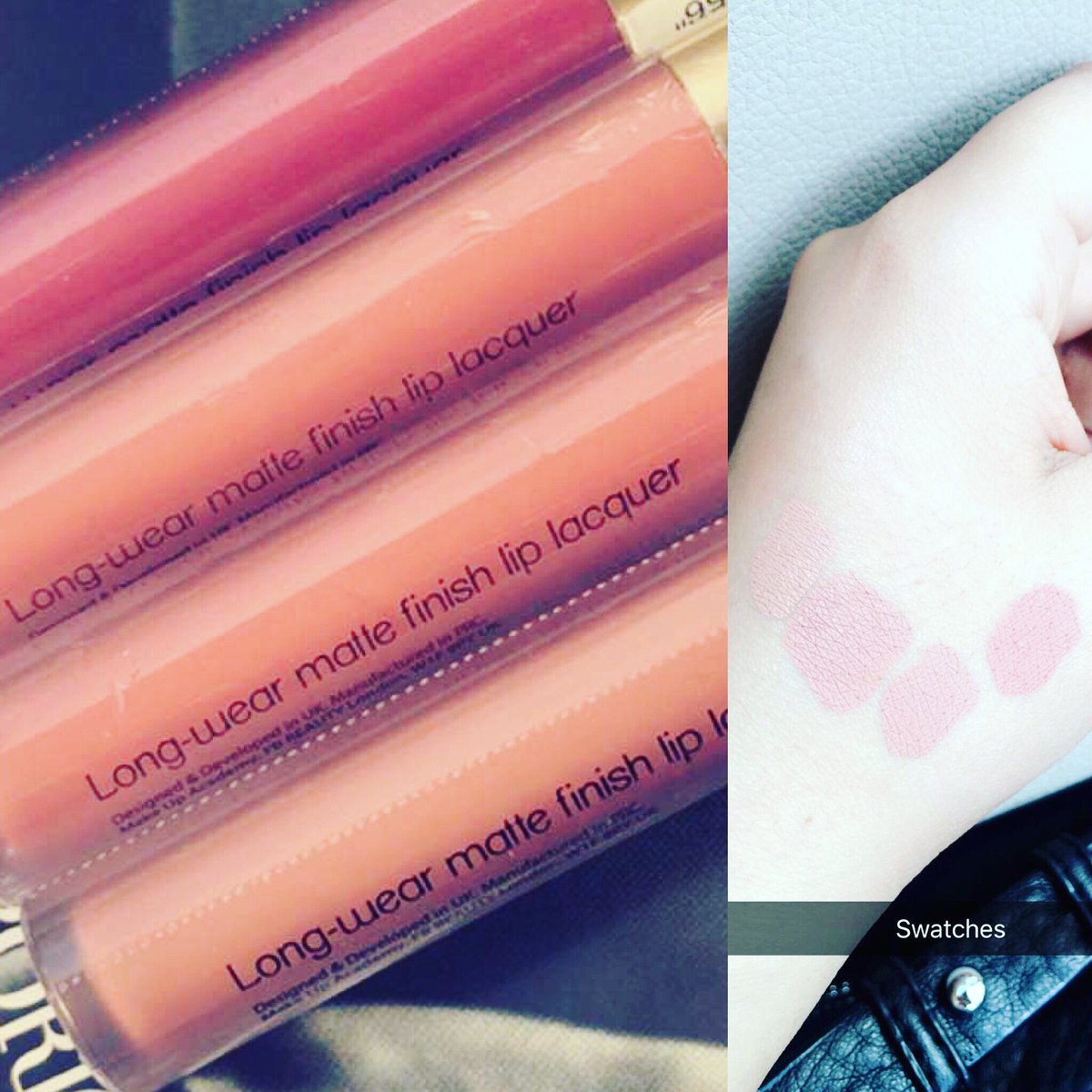 AishaElahi's tweet photo. Love these new additions. #liplaquer #lipstick #makeup https://t.co/Qqg6C8iZZb