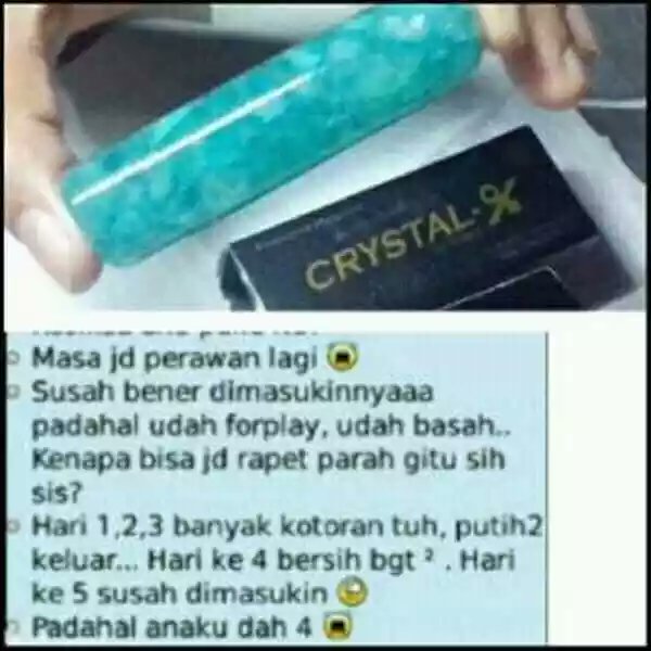 sela_nasya's tweet photo. Atasi masalah kewanitaan anda dengan Crystal-X.... 
Rahasia miss v kembali perawan.. https://t.co/pOfYiHxvsO