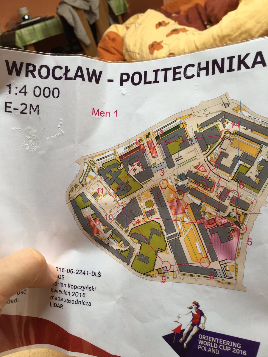 Test Races before #WCPoland2016 #worldofo #iof