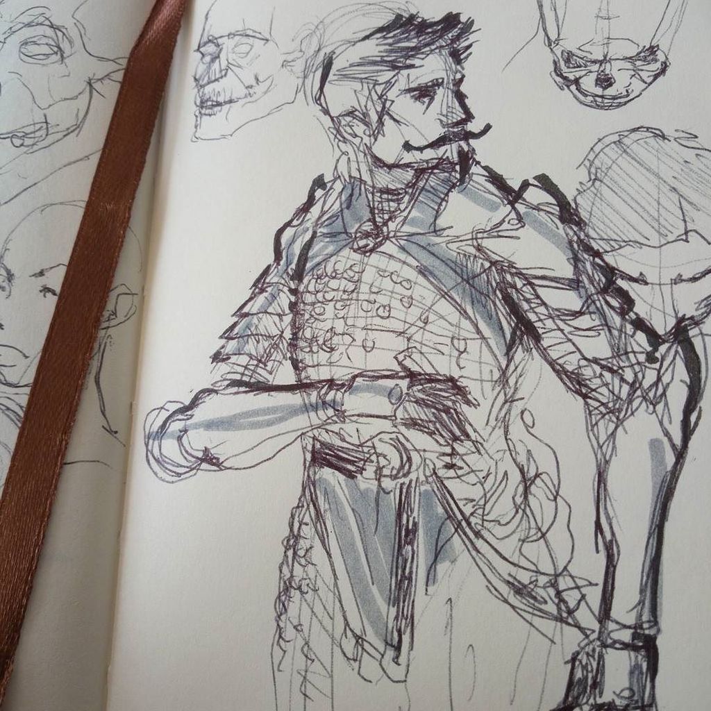 marionini_art's tweet photo. #sketchbook #dungeonsanddragons #destery #warrior https://t.co/eovjOhxdXH