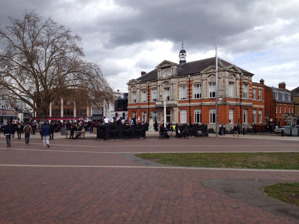 Willbillybill's tweet photo. #saveourlibraries demonstration in #Brixton #Lambeth #Tatelibrary so important to give your support to this cause https://t.co/erE0lZtMml