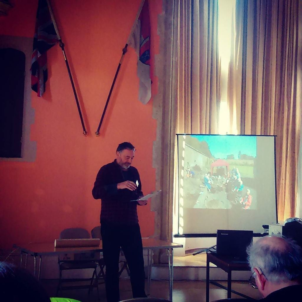 Anarchaeologist's tweet photo. The wonderful David Connelly from #BAJR #intangible #heritage #hhc2016 https://t.co/fnqo24Qq5k https://t.co/oWNgXpGnOB