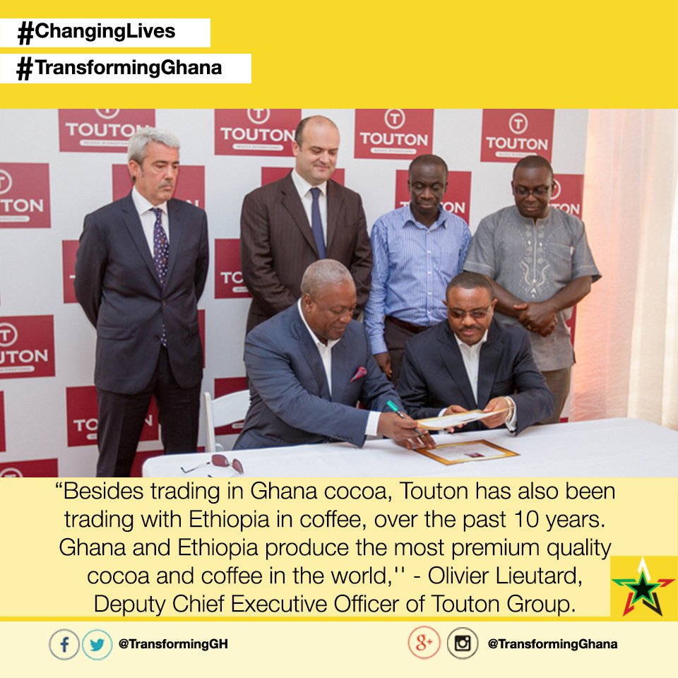 TransformingGh's tweet photo. CEO of #ToutonCocoa thanks #Ghana #CocoaBoard for support
@JDMahama @HailemariamD
#TransformingGhana #ChangingLives https://t.co/hgSyoacHgH