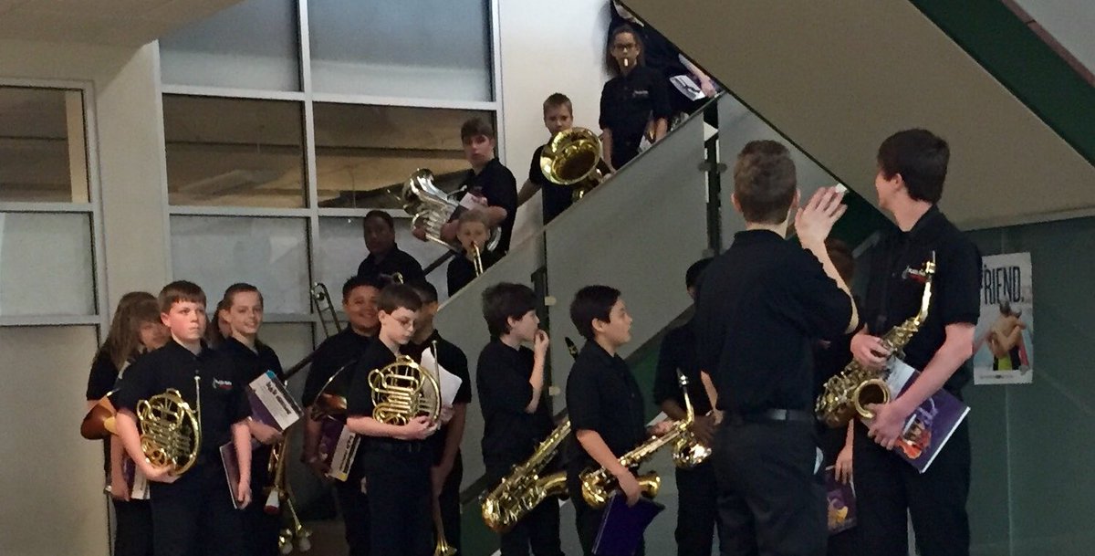 EVSC1's tweet photo. Good luck EVSC middle school musicians!  #ISSMA #WeAreEVSC https://t.co/PG1WJP2nf5