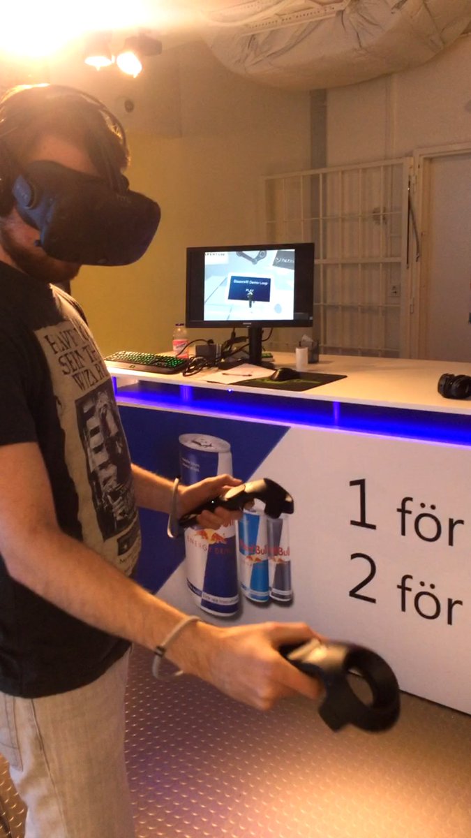 AntonBegnert's tweet photo. Best experience ever! #HTCvive https://t.co/dVR9rIAOgC