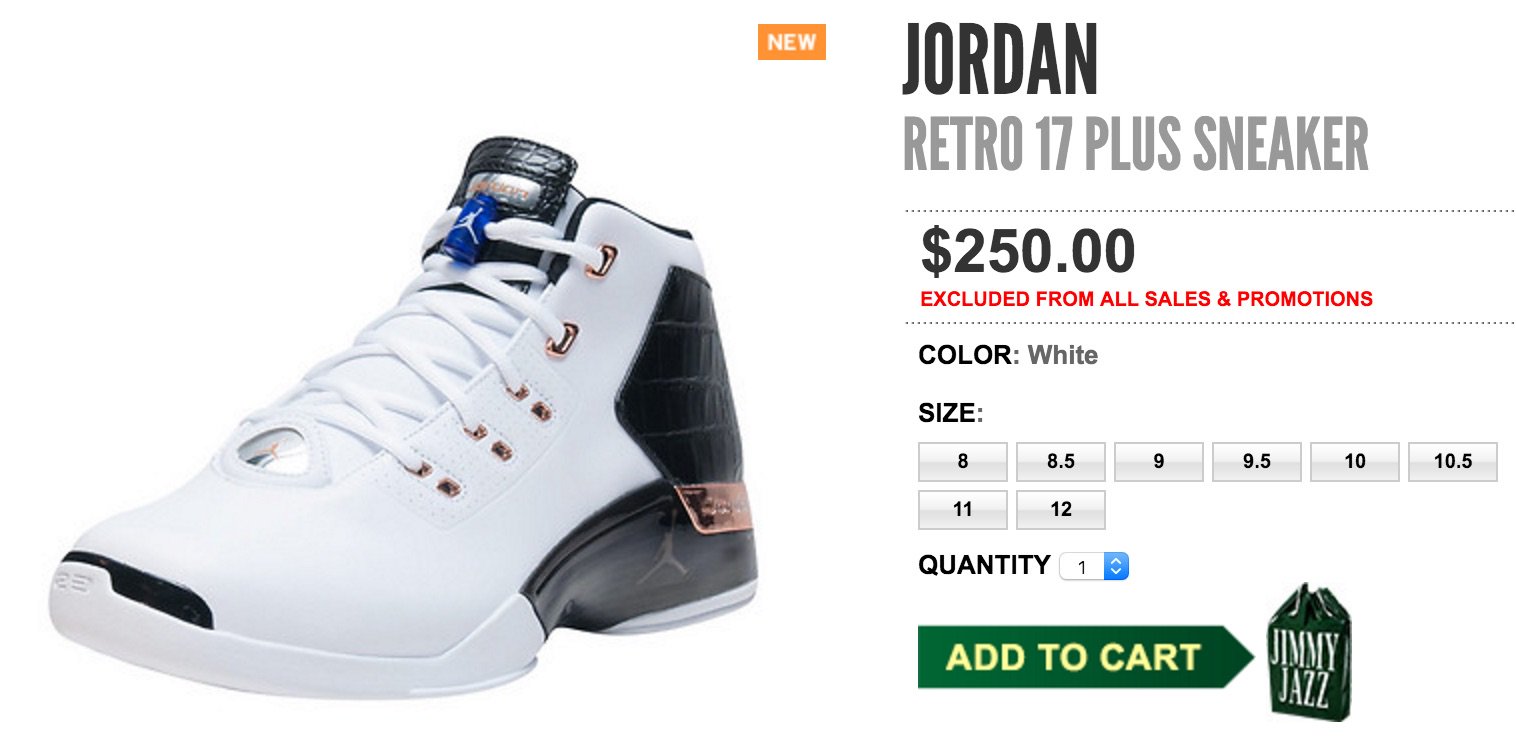 Jordan 17 cheap plus