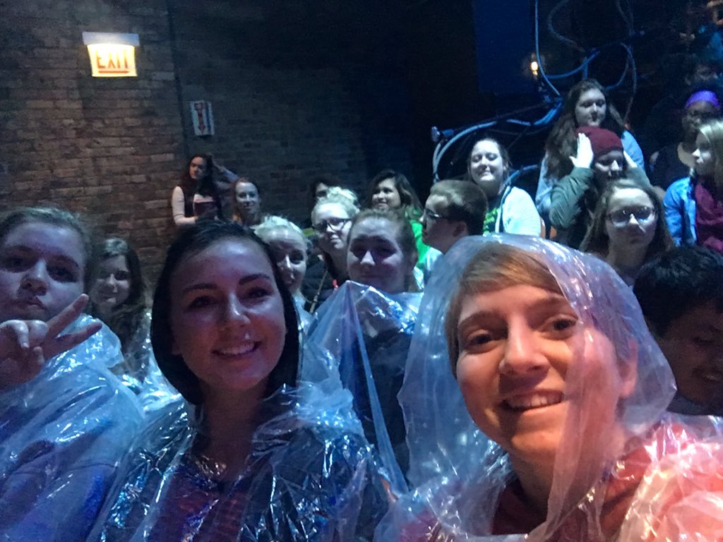 OFHSsings's tweet image. Blue Man Group last night! 🤖🎼