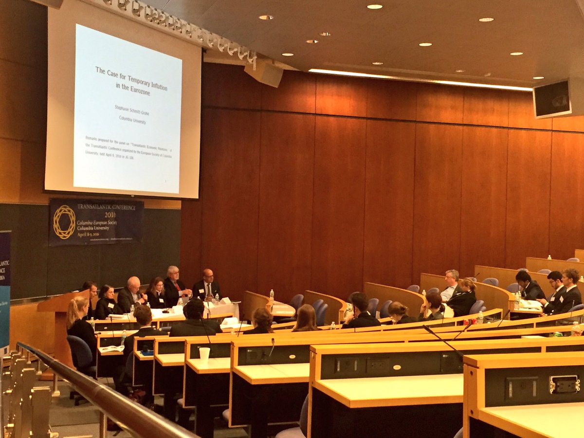 ColumbiaEurope's tweet photo. Last panel of the day begins now at @transatlantic_c on transatlantic economic relations. https://t.co/Q1DzLnSj2z
