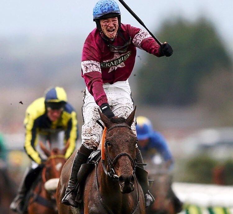 FlintsYard's tweet image. A huge congratulations to 19 year old David Mullins with his fantastic win today at the #GrandNational