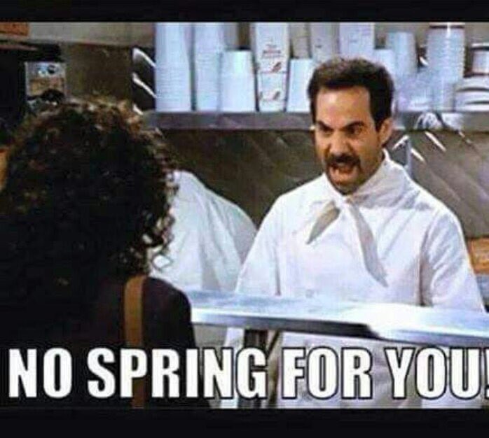 Essveeee's tweet image. #nospringhere #WhereIsSpring