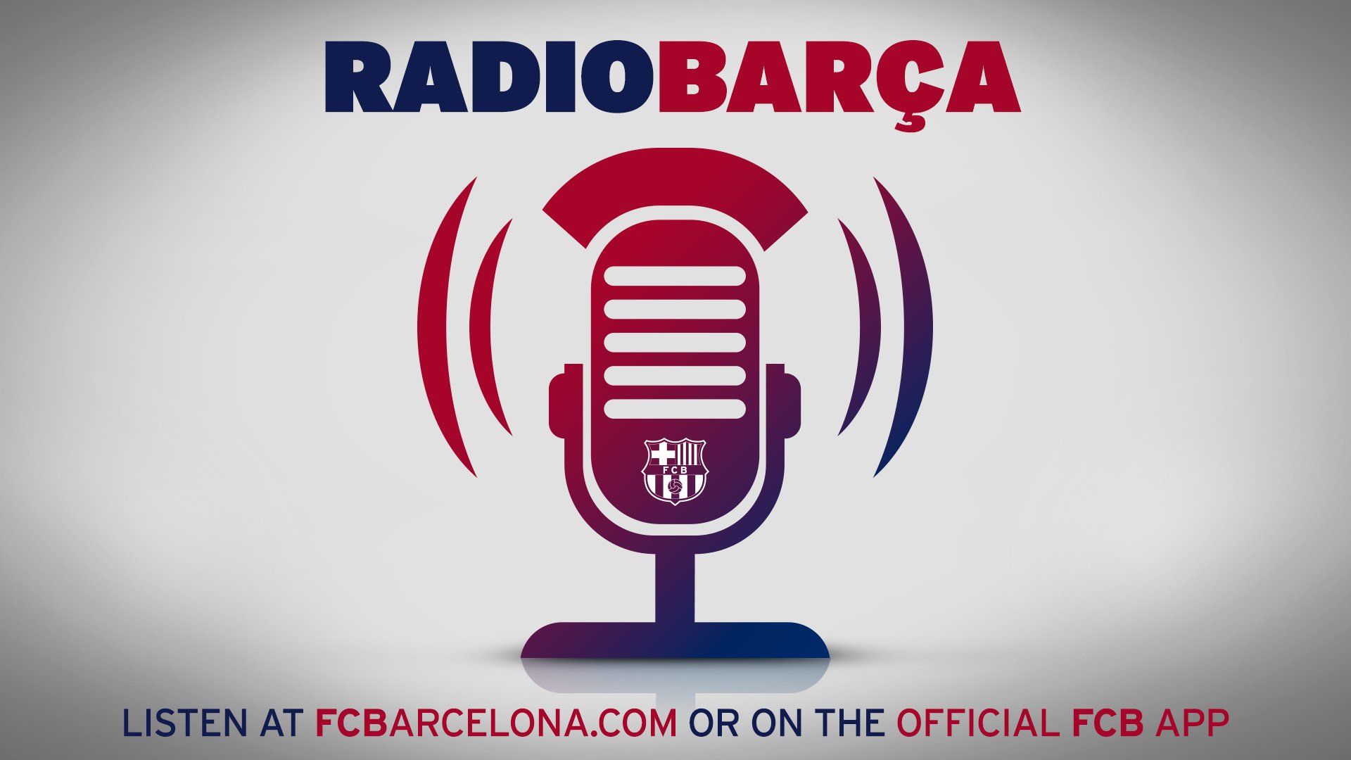 FC Barcelona on Twitter: "Remember you can listen to live commentary in  English of #RealFCB on Radio Barça at https://t.co/A1WiJBXvhL #FCBlive  https://t.co/71ZAzpgmg1" / Twitter